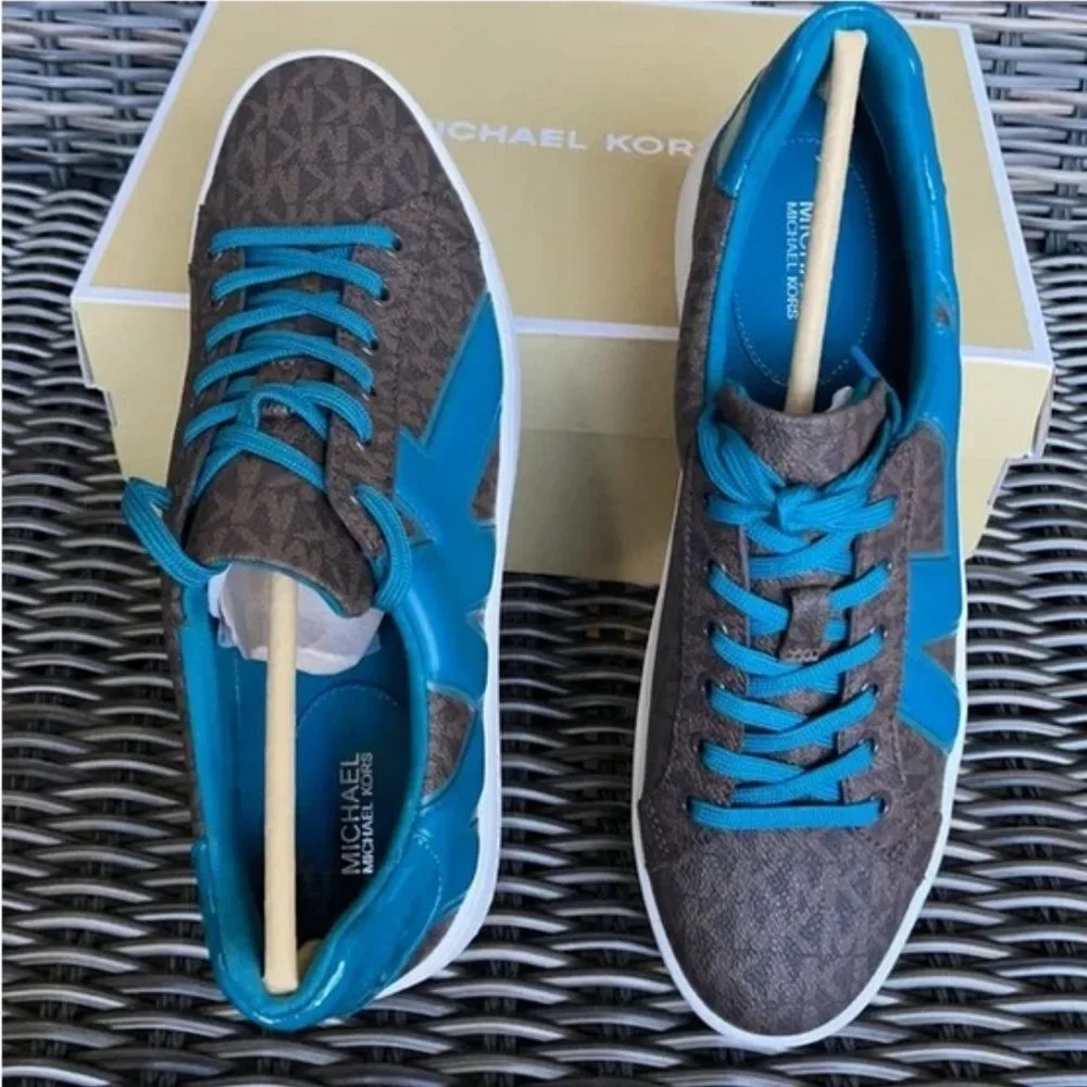 Michael Kors Poppy Lace Up MK Sig Small WMNS